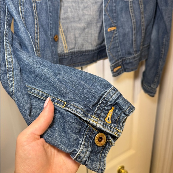 Denim & Supply Ralph Lauren - Dark Blue Jean Jacket Classic Trucker Style - Picture 4 of 6